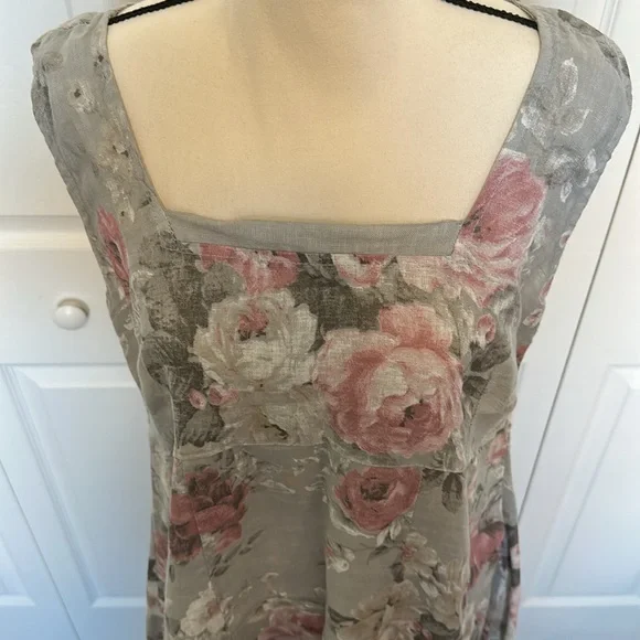 Colette 100% Linen Dress - Picture 2 of 7